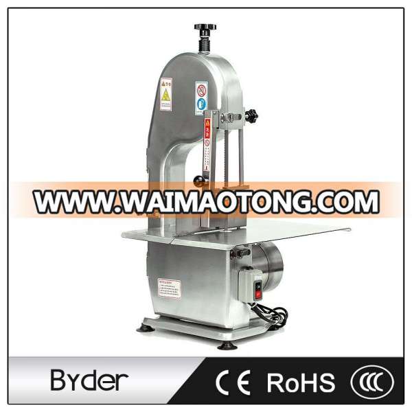 750W High Speed Electric Meat Bone Cutting Saw Machine with Stainless Steel Bench